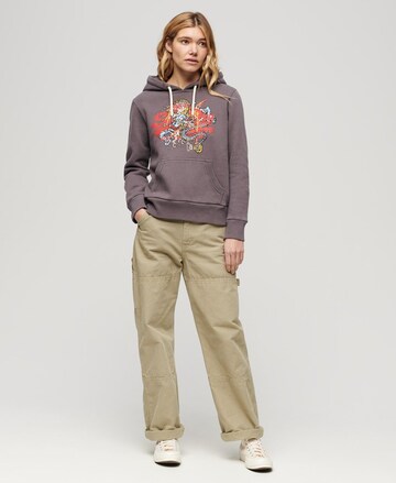 Superdry Sweatshirt 'Tokyo' in Grijs