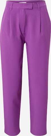 BZR Regular Панталон с набор в лилав: отпред