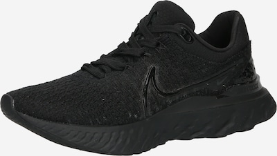 NIKE Chaussure de course 'React Infinity Run Flyknit 3' en noir, Vue avec produit