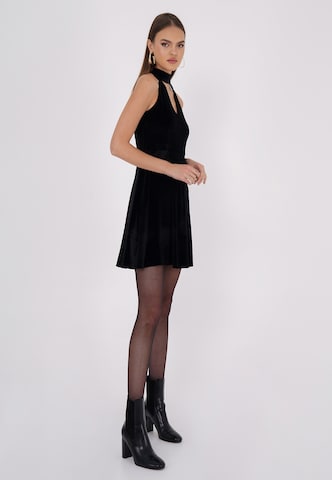 FRESHLIONS Minikleid 'Lolie' in Schwarz
