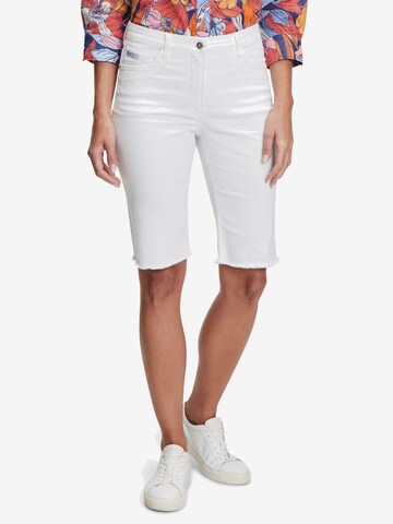 Betty Barclay Slim fit Jeans in White: front