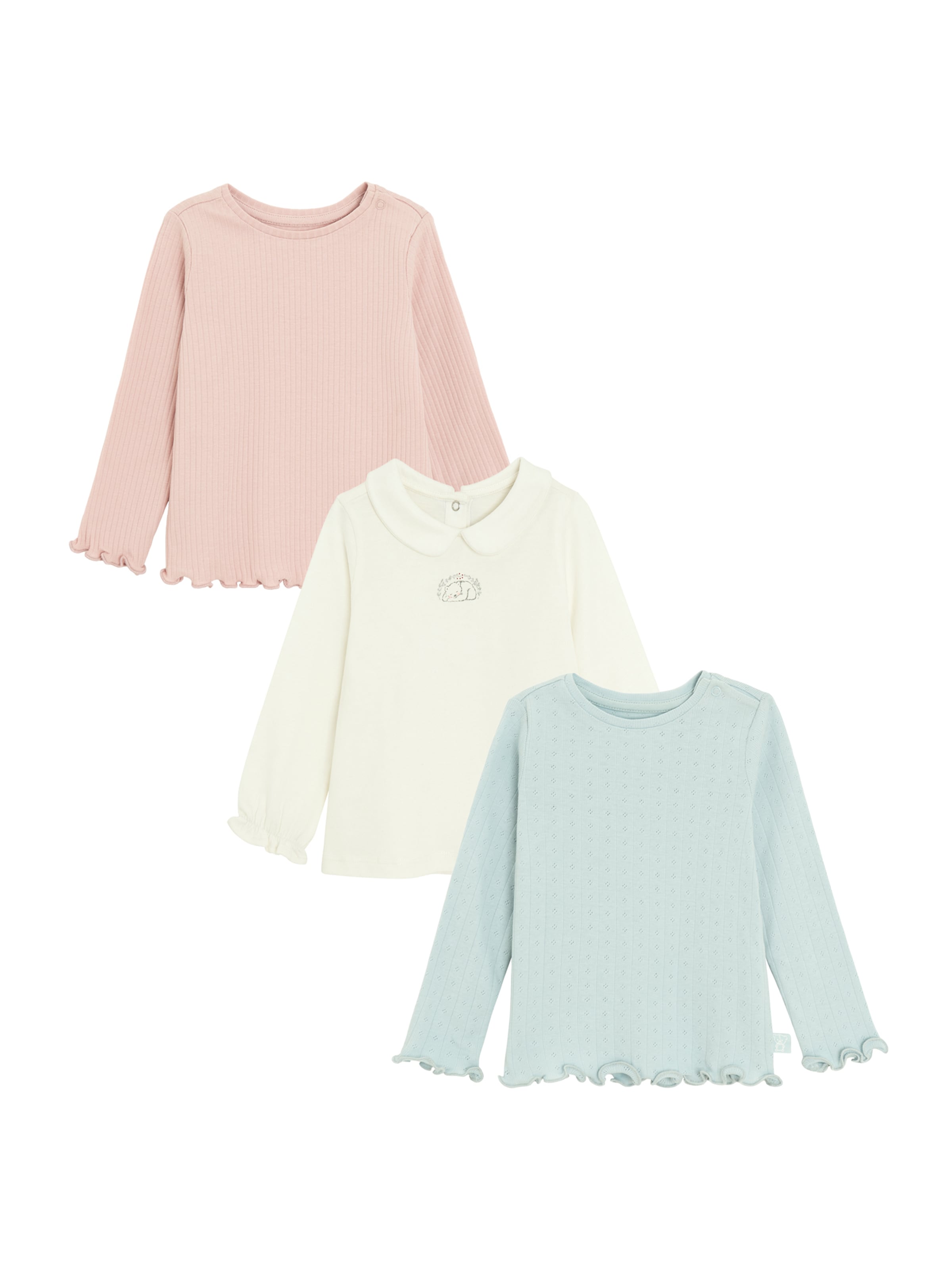 Cool Club Särk kreem / helesinine / heleroosa, Tootevaade