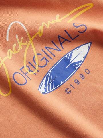 Tricou 'CASEY' de la JACK & JONES pe portocaliu