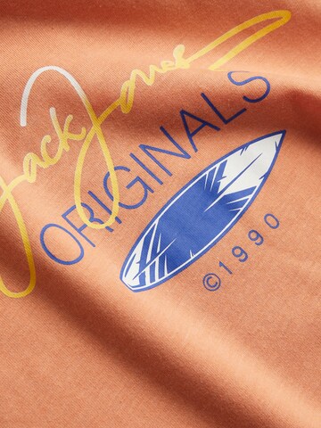 JACK & JONES Shirt 'CASEY' in Orange