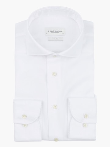 Profuomo Slim Fit Hemd‌‌‌ in Weiß