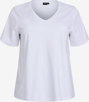 balta Zizzi Marškinėliai 'Mcoster': priekis