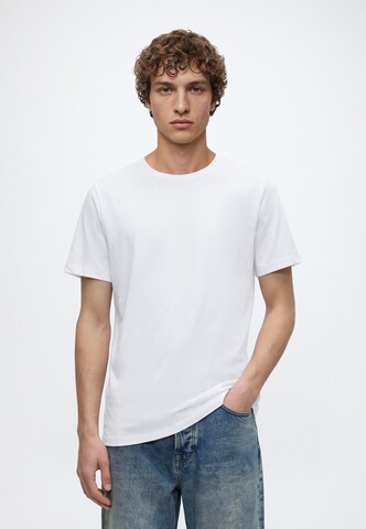 KnowledgeCotton Apparel T-Shirt in Blau: Vorderseite