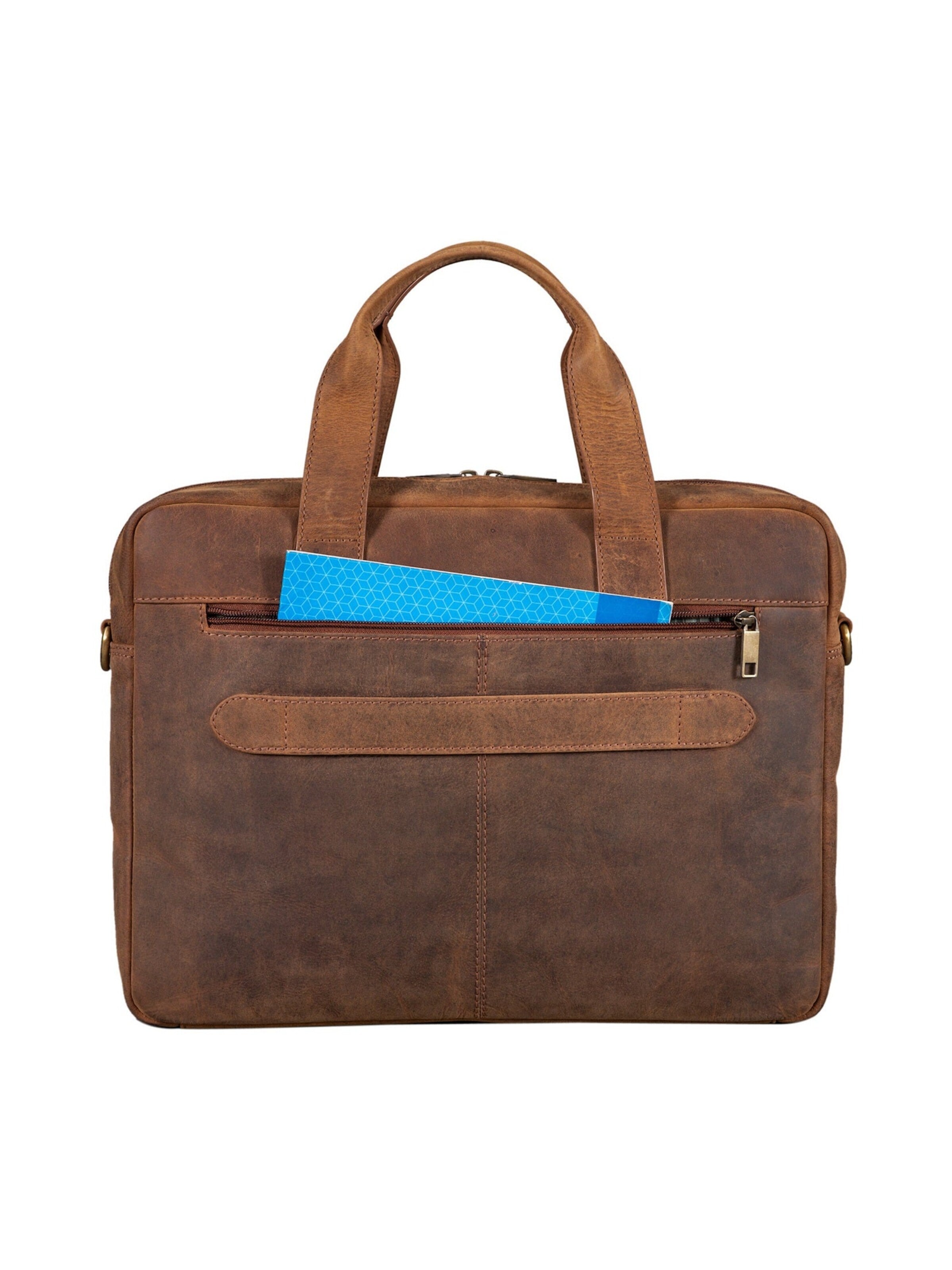 Benthill Briefcase in Brown