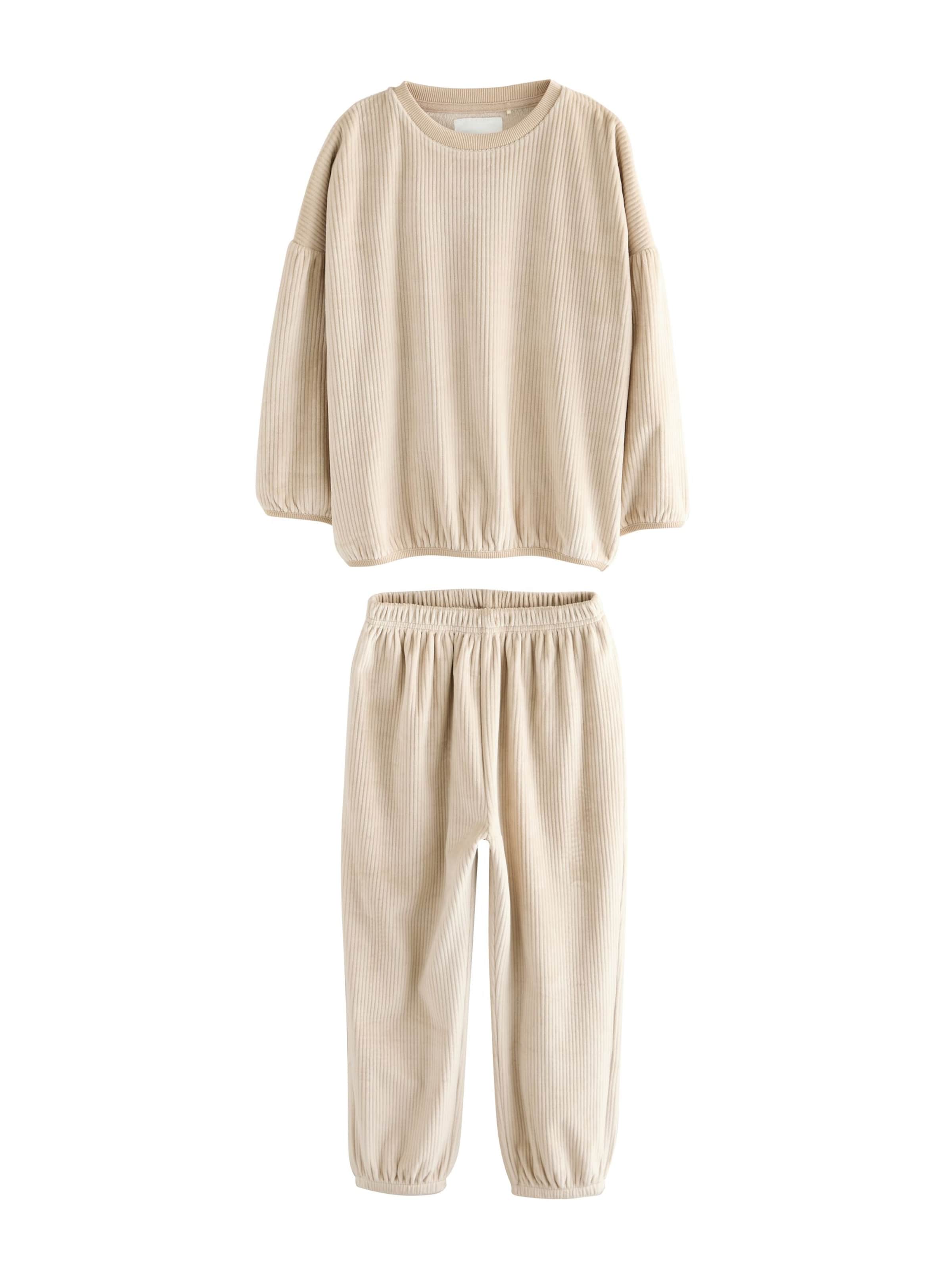 Next Комплект пижама в бежово: отпред