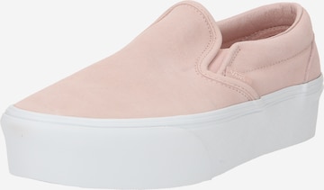 VANS Slip-on σε ροζ: μπροστά