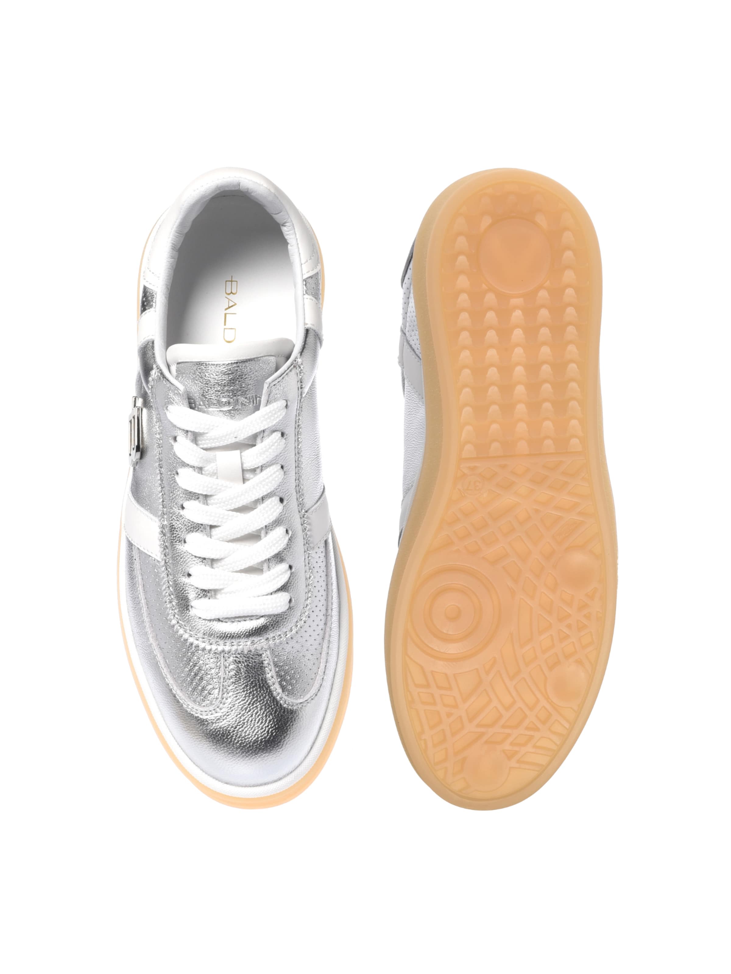 Baskets basses BALDININI en argent