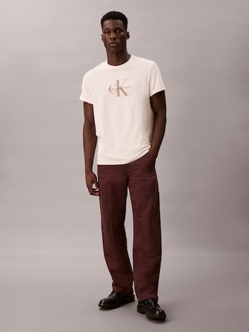 Calvin Klein Jeans Regular Дънки в кафяво: отпред