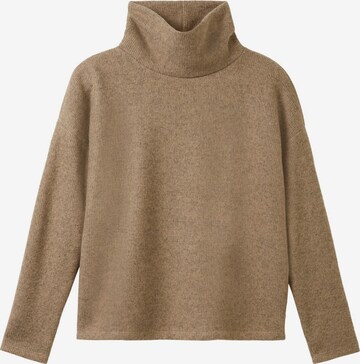 TOM TAILOR Sweater in Brown: front