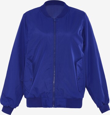 myMo ATHLSR Between-Season Jacket in Blue: front