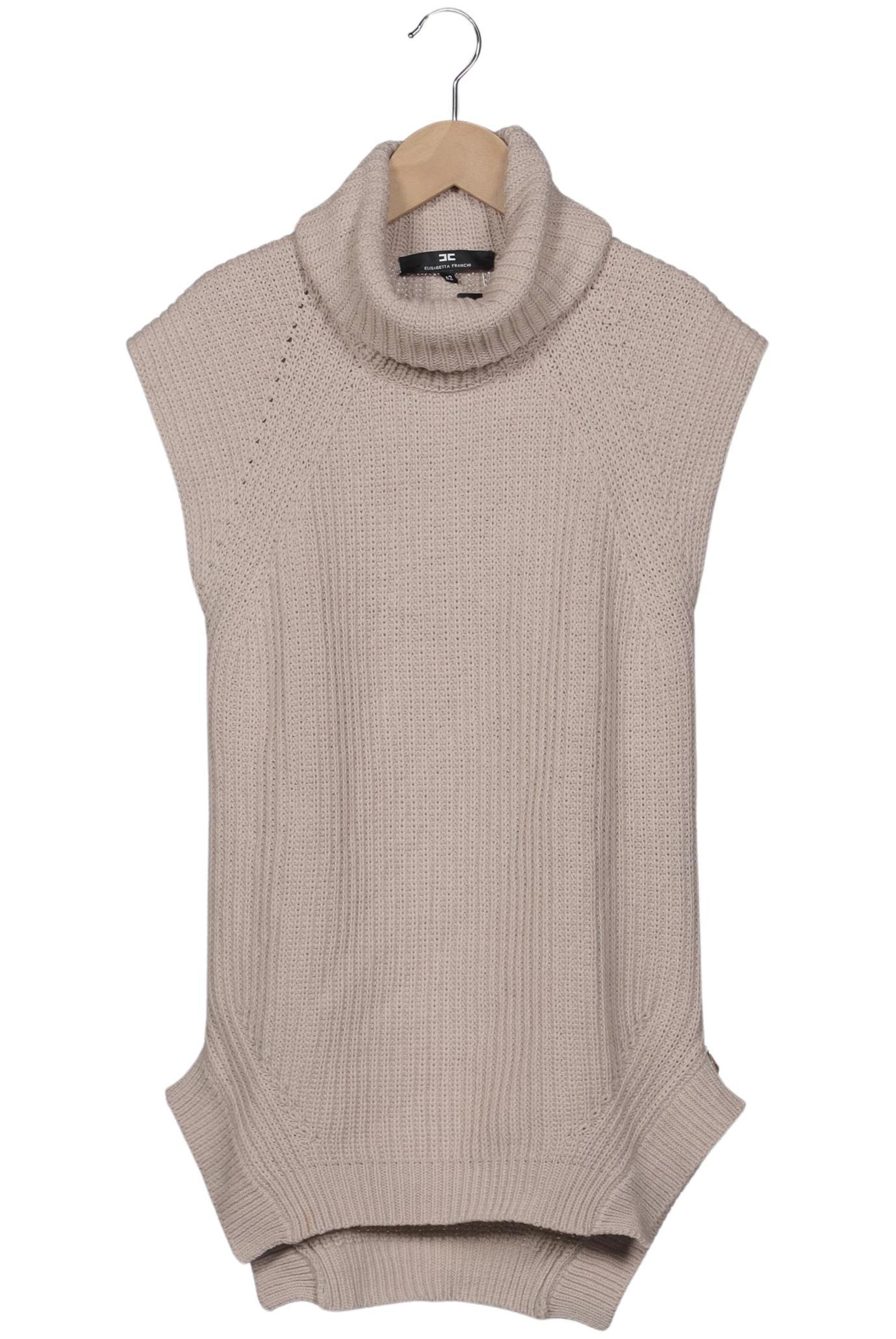 Elisabetta Franchi Pullover S in Beige: Vorderseite