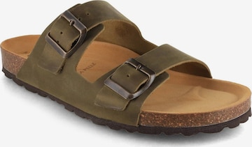 Tuffeln Sandal in Green: front