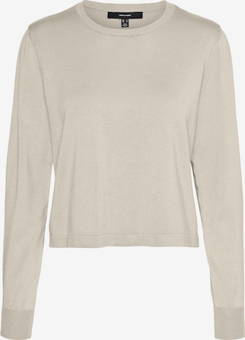 Pull-over 'Silje' VERO MODA en beige : devant