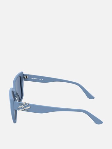Karl Lagerfeld Zonnebril in Blauw