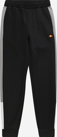 ELLESSE Tapered Broek 'Spinna' in Zwart: voorkant