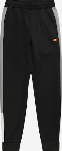 ELLESSE Tapered Pants 'Spinna' in Black: front