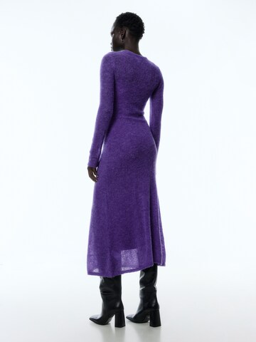 EDITED Knitted dress 'Bamika' in Purple