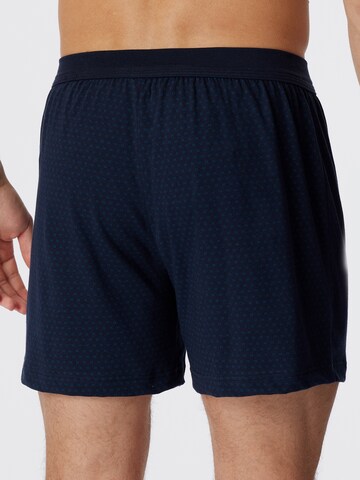 SCHIESSER Boxershorts ' Comfort Fit ' in Blauw