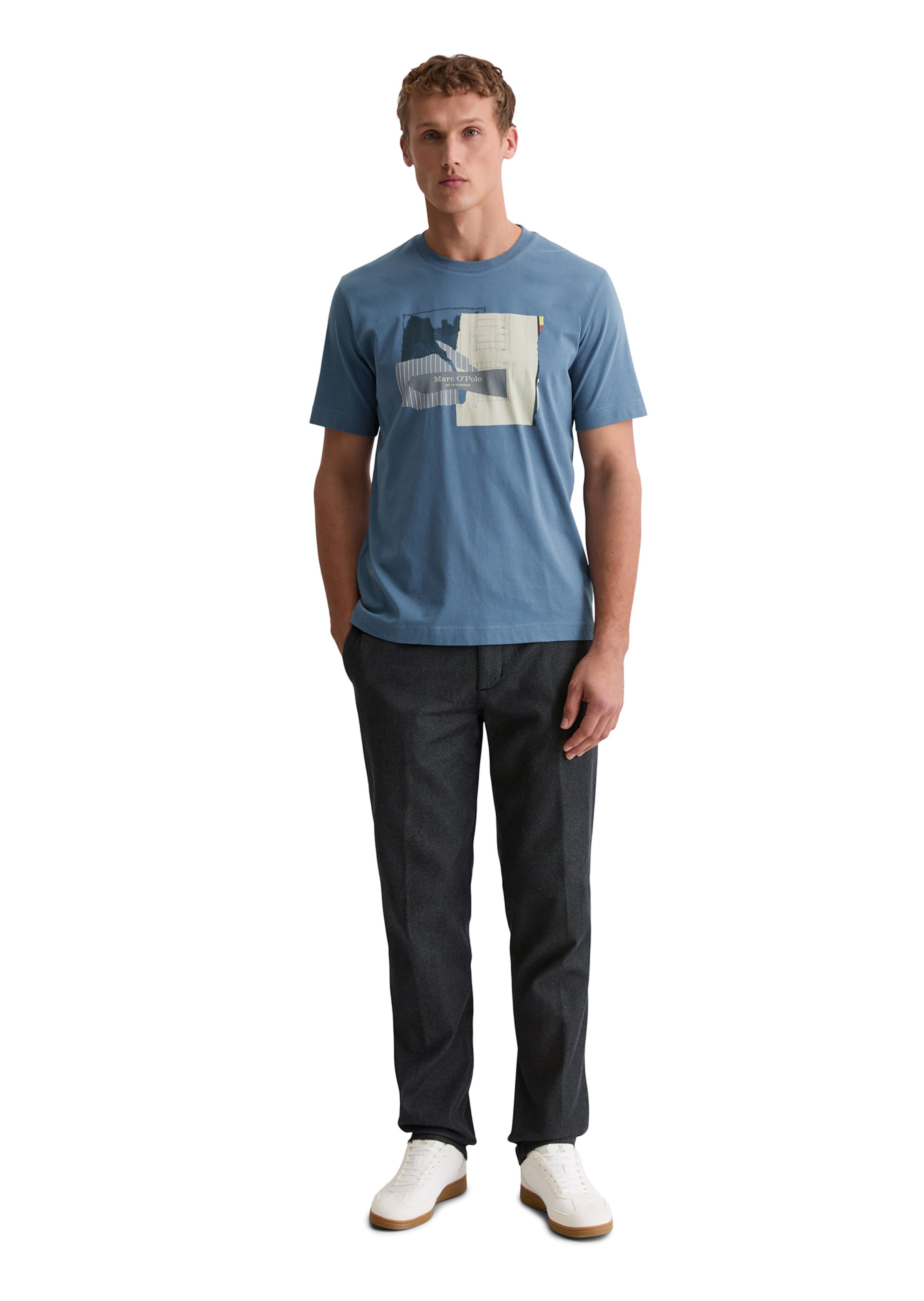 Marc O'Polo T-Shirt in Blau