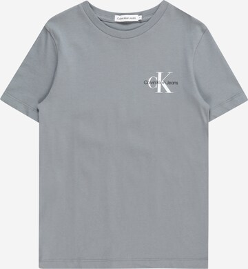 Calvin Klein Jeans T-shirt i grå: framsida