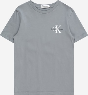 T-Shirt Calvin Klein Jeans en gris : devant