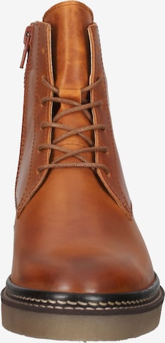 Kickers Lace-Up Ankle Boots 'Oxigeno' in Brown