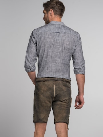 SPIETH & WENSKY Regular Traditional Pants 'Astral' in Brown