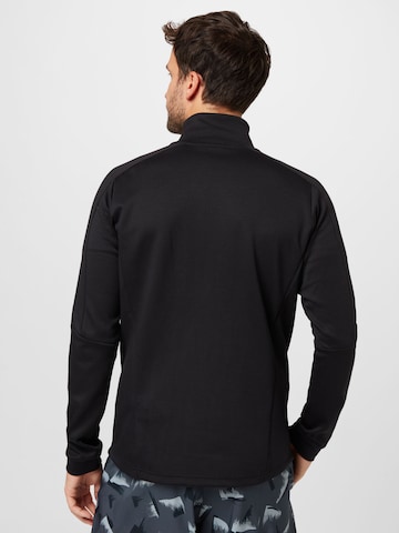 Hummel Sports sweat jacket in Black