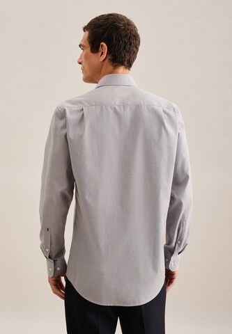 SEIDENSTICKER Regular fit Business Shirt 'Smart Essentials' in Grey