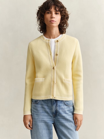 geltona GANT Kardiganas: priekis