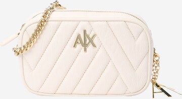 ARMANI EXCHANGE Axelremsväska i beige