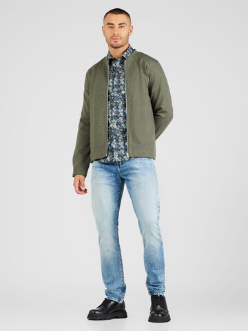 Lindbergh Slim Fit Hemd in Grün