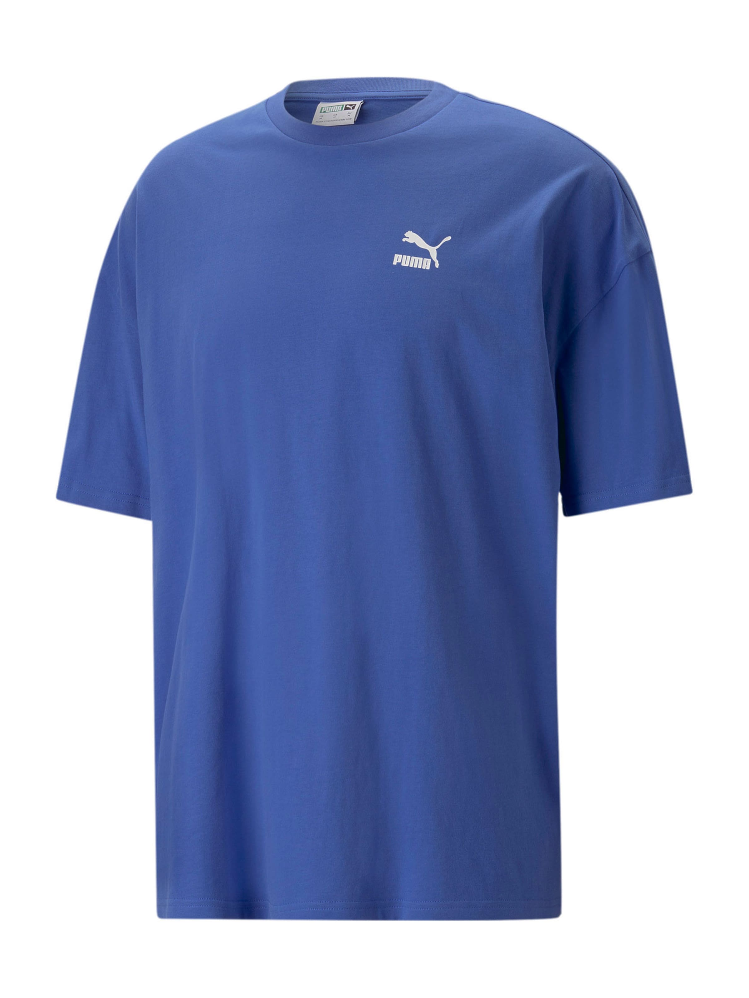 PUMA Shirt 'Classics' in Blau: Vorderseite
