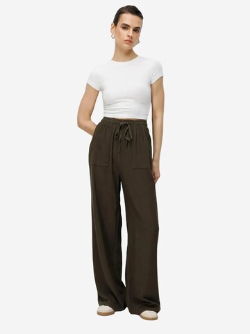 Wide Leg Pantalon MixRay en vert