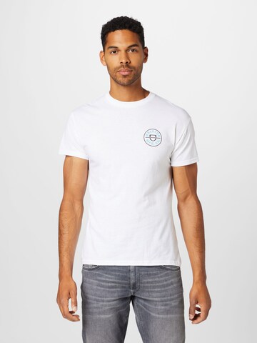 Brixton Shirt 'CREST' in White: front