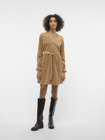 VERO MODA Shirt Dress in Brown