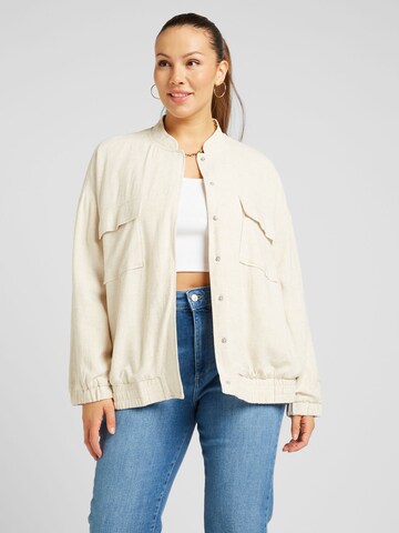 Veste mi-saison 'VIAIKO' EVOKED en beige : devant