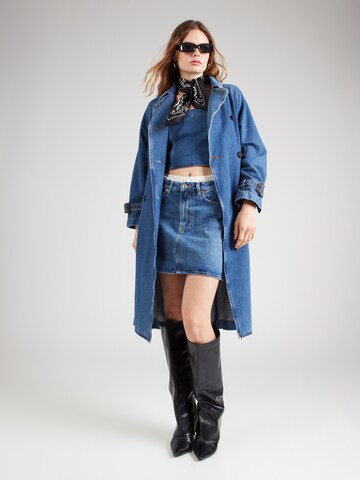 modström - Top 'Ivanna' en azul