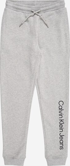 Kelnės iš Calvin Klein Jeans, spalva – šviesiai pilka / juoda, Prekių apžvalga