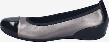 JOSEF SEIBEL Ballerina 'FLORINA 01' in Grijs: voorkant