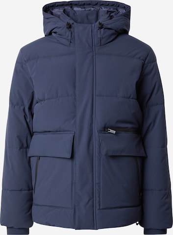 Veste mi-saison QS en bleu : devant