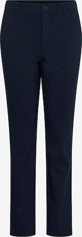 Slimfit Pantaloni 'KAHazel' de la Kaffe pe albastru: față