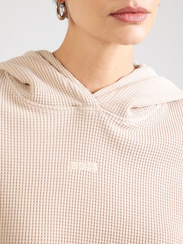 BOSS Orange Sweatshirt 'C_Emiro' in Beige