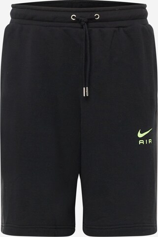 Nike Sportswear Regular Pants in Black: front