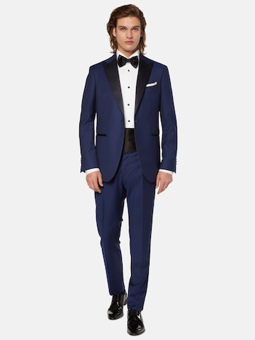 Boggi Milano Slimfit Pak in Blauw: voorkant