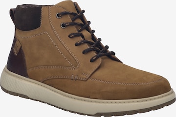 JOSEF SEIBEL Schnürboots in Braun: Vorderseite